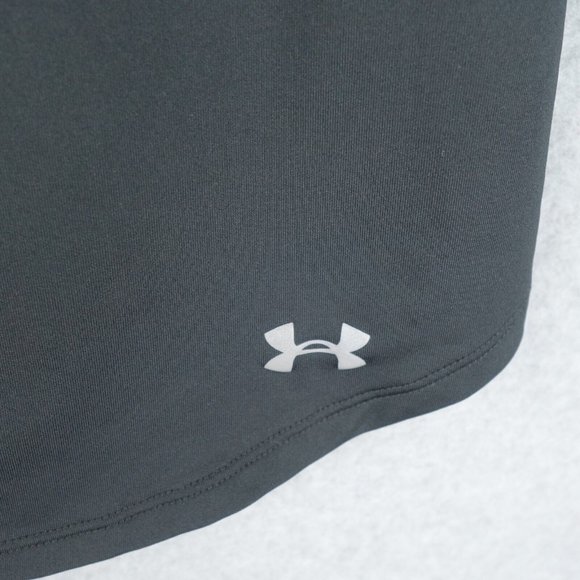 Under Armour Tank Top Womens Small Black Stretch Athletic Racerback HeatGear - Picture 3 of 11
